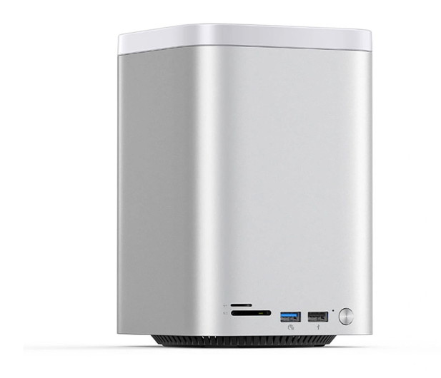 Orico MiniTower z kieszeniami na dyski twarde do 56TB - srebrna - 1486730 - zdjęcie